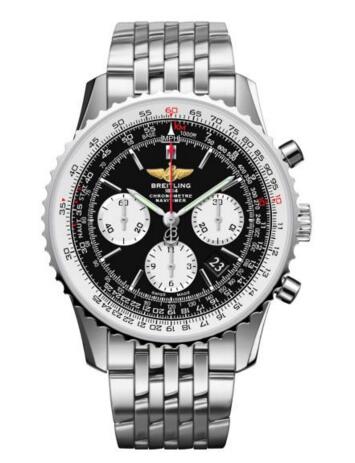 Review Breitling Navitimer 01 AB012012/BB01/447A Stainless Steel Watch Replica watch - Click Image to Close